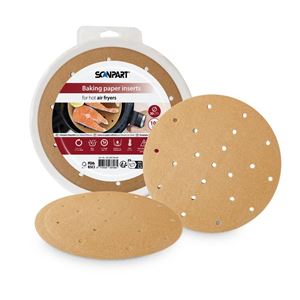 Obrázek z ScanPart Perforovaný papír do horkovzdušné fritézy 20 cm, 100 ks 