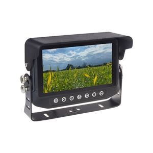 Obrázek z AHD Monitor 7" prachotěsný/voděodolný/nárazu odolný, 2x4PIN vstup 