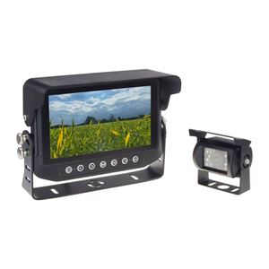 Obrázek z AHD set Monitor 7" prachotěsný/voděodolný/nárazu odolný, 2x4PIN vstup + kamera + 15m kabel 