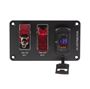 Obrázek z Panel s 2x spínači + 2x USB, 12V 