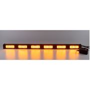 Obrázek LED alej voděodolná (IP67) 12-24V, 72x LED 1W, oranžová 927mm, d.o., ECE R65