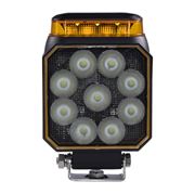 Obrázek LED světlo obdélníkové bílé/oranžové, 14W, 101x127,6mm, ECE R65