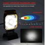 Obrázek z LED světlo obdélníkové bílé/oranžové, 14W, 101x127,6mm, ECE R65 