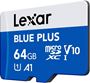 Obrázek z Lexar Blue Plus microSDXC 64 GB 