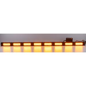Obrázek z LED alej voděodolná (IP67) 12-24V, 96x LED 1W, oranžová 1231mm, d.o., ECE R65 