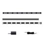 Obrázek z LED alej voděodolná (IP67) 12-24V, 96x LED 1W, oranžová 1231mm, d.o., ECE R65 