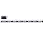 Obrázek z LED alej voděodolná (IP67) 12-24V, 96x LED 1W, oranžová 1231mm, d.o., ECE R65 