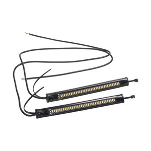 Obrázek z LED pásek, dynamické blinkry oranžová / poziční světla bílá, 12,5 cm 