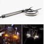 Obrázek z LED pásek, dynamické blinkry oranžová / poziční světla bílá, 12,5 cm 