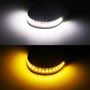 Obrázek z LED pásek, dynamické blinkry oranžová / poziční světla bílá, 12,5 cm 