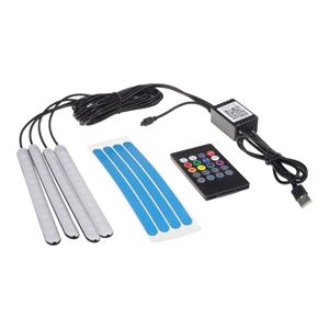 Obrázek z LED ambientní osvětlení RGB 5V USB, 4 pásky 