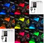 Obrázek z LED ambientní osvětlení RGB 5V USB, 4 pásky 