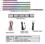 Obrázek z LED ambientní osvětlení RGB 6v1 