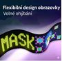 Obrázek z LED matrix panel "Devil eyes", 19,2 x 133cm 