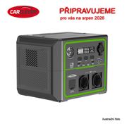 Obrázek Nabíjecí stanice CARCLEVER - powerbanka, 336 Wh, AC-600W