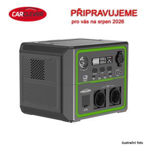Obrázek z Nabíjecí stanice CARCLEVER - powerbanka, 336 Wh, AC-600W 