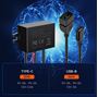 Obrázek z Měnič napětí 12-24/5-12V, 3A USB-C QC3.0 samice + USB-A 