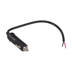 Obrázek z CL zástrčka s LED, kabelem 30cm a pojistkou 15A pro 12-24V 