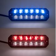 Obrázek LED světlo nástěnné s výstražným světlem červeno modré, ECE R65