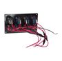 Obrázek z Panel s 6x spínači + 4x USB PD/Voltmetr/CL zásuvka, 12/24V 