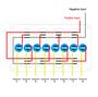 Obrázek z Panel s 8x spínači + 8x pojistky, 12/24V 