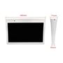 Obrázek z Stropní LCD monitor 15,6" s fixním držákem, 2x RCA Video + 1x HDMI, šedý 