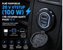 Obrázek z USB QC3.0 + USB-C 100W/20V zásuvka 12/24V 