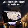 Obrázek z Digitální teploměr, hodiny a voltmetr na motocykl 