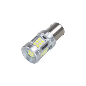 Obrázek z LED BA15S bílá 12V, 28LED/3030SMD 