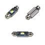 Obrázek z LED sufit (39mm) bílá, 12V, 2LED/CSP1860 CAN-Bus, bílá+modrá 