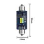 Obrázek z LED sufit (39mm) bílá, 12V, 2LED/CSP1860 CAN-Bus, bílá+modrá 