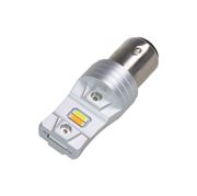 Obrázek LED BAY15d bílá/oranžová, 12V, 4LED/CSP1860, Switchback