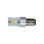 Obrázek z LED BAY15d bílá/oranžová, 12V, 4LED/CSP1860, Switchback 