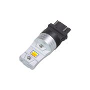 Obrázek LED T20 (3157) bílá/oranžová, 12V, 4LED/CSP1860, Switchback