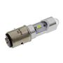 Obrázek z CSP LED BA20D bílá, 10-80V, 3W, motocyklová 