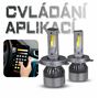 Obrázek z M77 LED H4 bílá, 12V, APP, 3000-6500K 