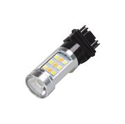 Obrázek LED T20 (3157) bílá/oranžová, 12V, 33LED/2835SMD, Switchback