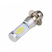 Obrázek LED P15D bílá, 12V, motocyklová
