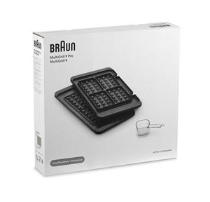 Obrázek z Braun BRSK007 vaflové plotýnky MultiGrill 9, 9 Pro 