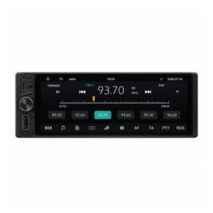 Obrázek z 1DIN autorádio s 6,28" LCD/2x USB+1x USB-C/Bluetooth/CarPlay/AndroidAuto 
