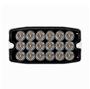 Obrázek z SLIM výstražné LED světlo vnější, oranžové, 18 LED, 12-24V, ECE R65 