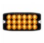 Obrázek z SLIM výstražné LED světlo vnější, oranžové, 18 LED, 12-24V, ECE R65 
