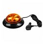 Obrázek z LED maják, 12-24V, 16x3W oranžový, magnet, ECE R65 