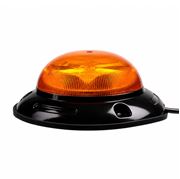 Obrázek LED maják, 12-24V, 16x3W oranžový, pevná montáž, ECE R65