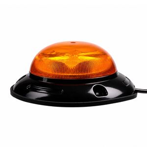 Obrázek z LED maják, 12-24V, 16x3W oranžový, pevná montáž, ECE R65 