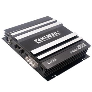 Obrázek z KUERL 2cestný zesilovač do auta, 2 x 60W / 1 x 80W 