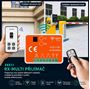 Obrázek z Univerzální 2-kanálový WiFi/RF přijímač 300–868 MHz pro vrata a brány, Tuya/SmartLife 