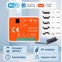 Obrázek z Univerzální 2-kanálový WiFi/RF přijímač 300–868 MHz pro vrata a brány, Tuya/SmartLife 