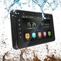 Obrázek z Voděodolné autorádio s 8" LCD/USB/Bluetooth/CarPlay/AndroidAuto/IP6X 