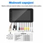 Obrázek z Voděodolné autorádio s 8" LCD/USB/Bluetooth/CarPlay/AndroidAuto/IP6X 